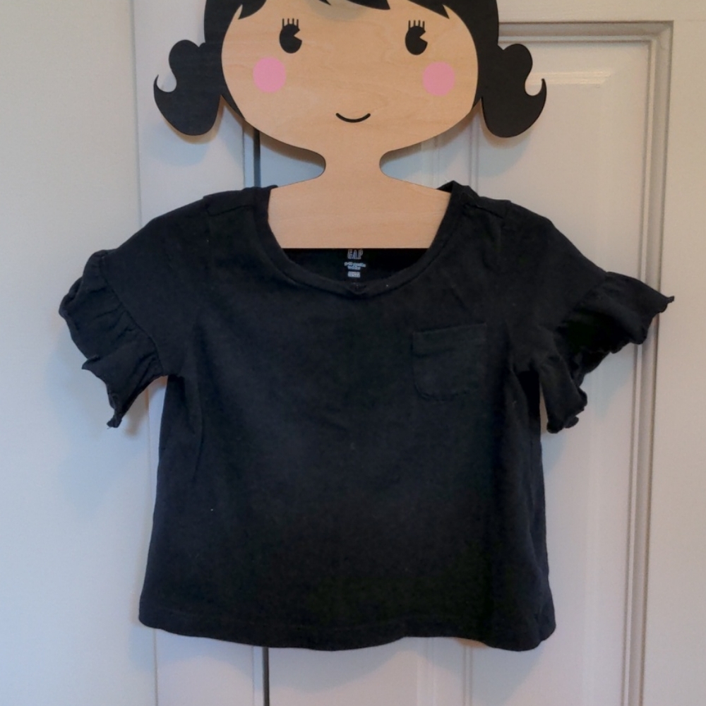 Gap Ruffle Sleeve Top